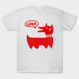 RED DOG GRRR T-Shirt